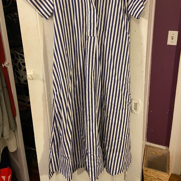 Banana Republic Cruz Poplin Maxi Dress Size XS/S - Picture 5 of 5